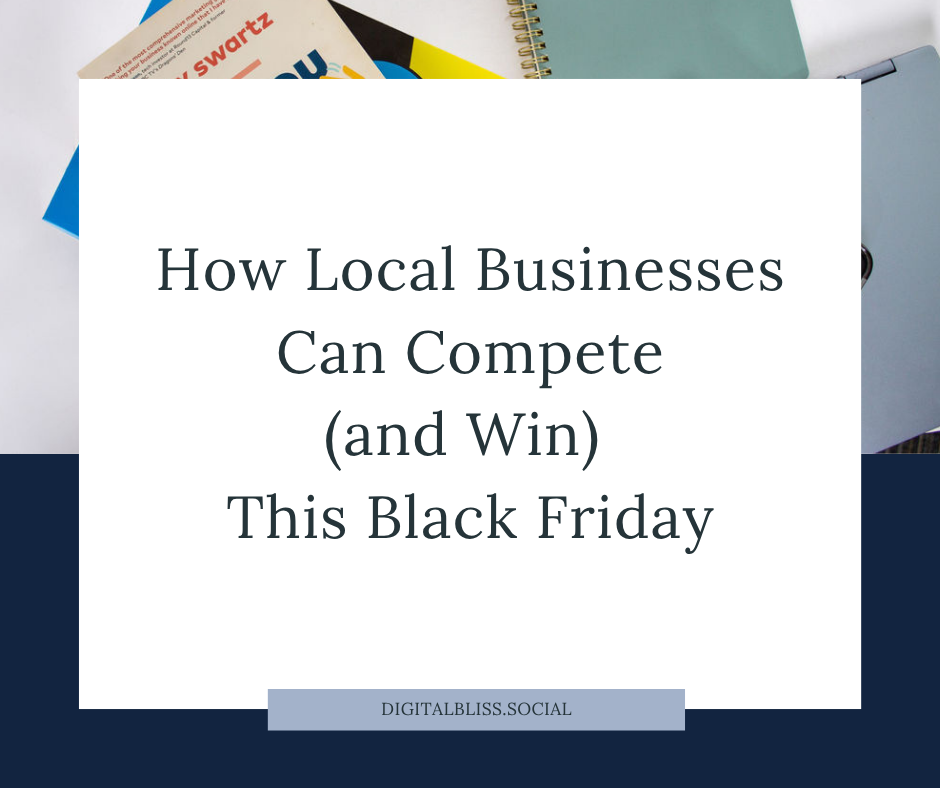 How Local Businesses Can Compete and Win This Black Friday